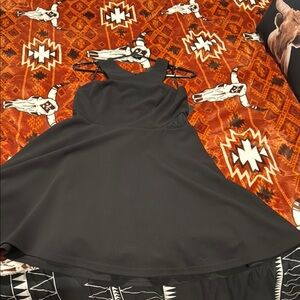 Elegant Black Sleeveless Dress